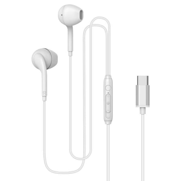 Hörlurar - FAIRPLAY - USB-C - Brusreducering - Brusisolering - Vit
