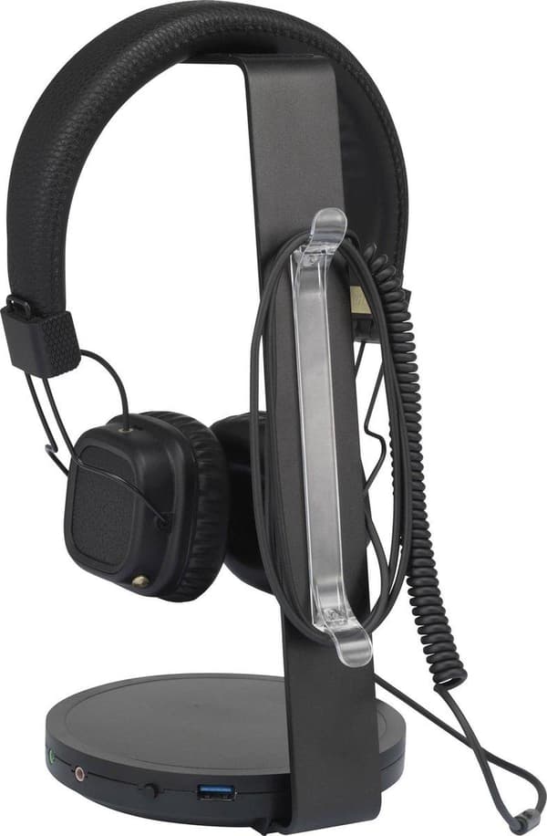Renkforce RF-4284834 Headsethållare 3,5 mm jackplugg