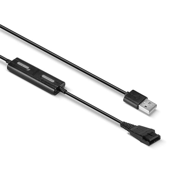 LINDY 42750 USB Headset Adapter Type A til Quick Disconnect