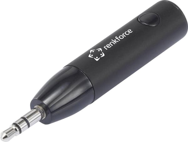 Bluetooth musikmodtager Til hovedtelefoner Renkforce RF-BTR-1000 Bluetooth version: A2DP, AVRCP, 5.0 10 m
