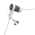 Miniatyrbild 3 av 6: Hama Intense Hörlurar Trådbundna In Ear Calls/Music Silver - Vit (00184136)