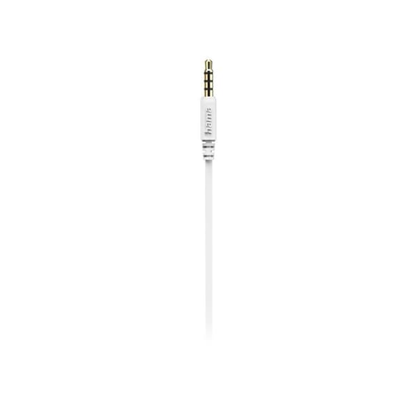 Hama Intense Hörlurar Trådbundna In Ear Calls/Music Silver - Vit (00184136)