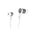 Miniatyrbild 1 av 6: Hama Intense Hörlurar Trådbundna In Ear Calls/Music Silver - Vit (00184136)