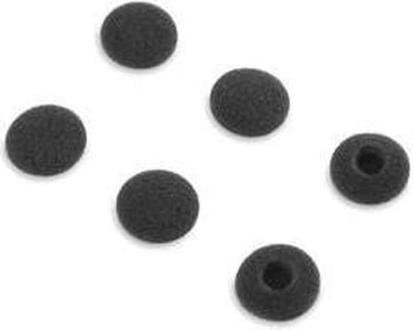 Renkforce RF-EBC-210 On Ear høretelefoner ørepuder 6 stk(e) 17,5 mm sort