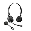 Miniatyrbillede 1 af 4: Jabra Engage 55 Headset trådløst hovedbøjle Office/Call Center Sort, Titanium