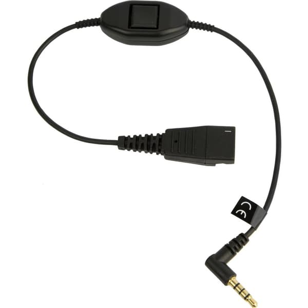 GN Jabra Jabra - Headsetkabel - Hurtig frakobling (M) til stereo ministik (M) - 30 cm (8800-00-103)