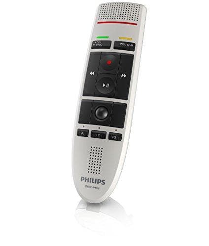 Philips SpeechMike USB LFH3200 - Mikrofon - Sort, varmgrå (LFH3200)