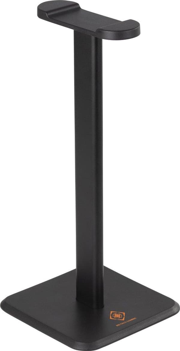 DELTACO GAMING GAM-071 Universal hovedtelefonholder - Aluminium - Anti-slip - Sort