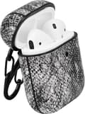 Miniatyrbillede 2 af 4: TERRATEC AirBox Beskyttelsesetui til AirPods Snake Skin Pattern Black