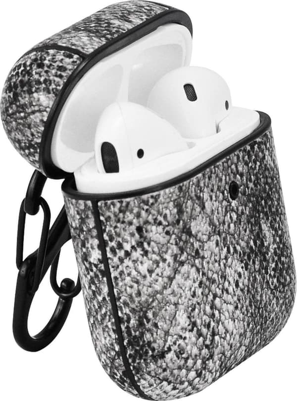 TERRATEC AirBox Beskyttelsesetui til AirPods Snake Skin Pattern Black