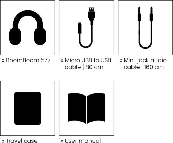 Marmitek BoomBoom 577 Over-ear Bluetooth-kuulokkeet, joissa aptX + aptX Low Latency