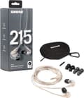Miniatyrbild 3 av 7: Shure SE215 Pro Headset Trådbunden In-ear Stage/Studio Transparent