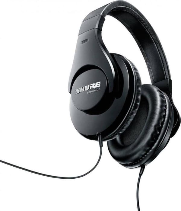 Shure SRH240A-EFS langalliset kuulokkeet musta