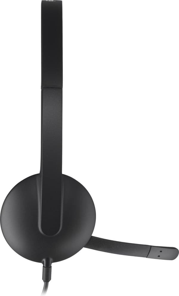 Logitech H340 USB-tietokonekuuloke Langallinen pääpanta Toimisto/puhelukeskus USB Type-A Musta