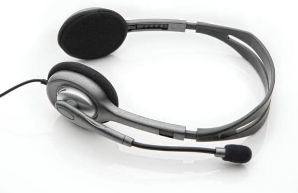 Logitech H111 - Stereokuulokkeet - 3,5 mm AUX - PC ja Mac