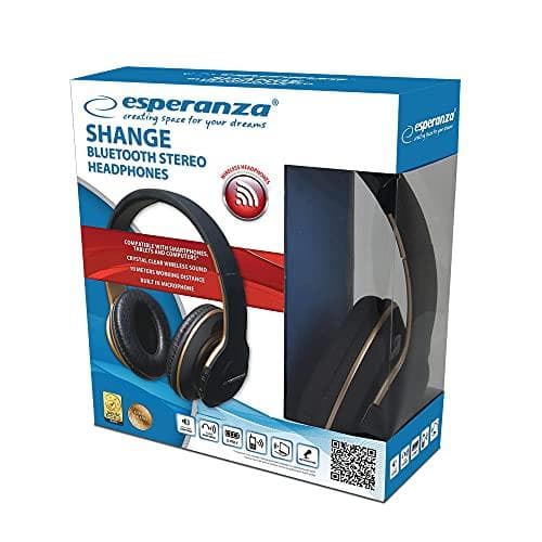 Esperanza EH220 Bluetooth-kuulokkeet Headband, musta