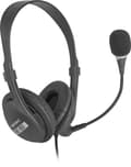 Miniatyrbild 1 av 7: NATEC Drone Headset Trådbundna huvudband Samtal/Musik Svart, Orange