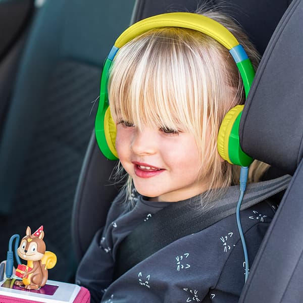 HAMA Headphone Teens Guard On-Ear Wired 85dB Green