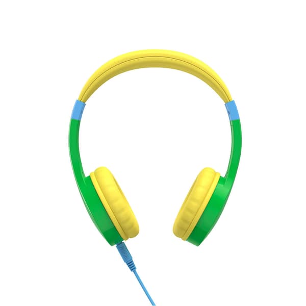 HAMA Hörlur Teens Guard On-Ear Kabelansluten 85dB Grön