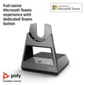 Miniatyrbild 3 av 3: Poly Voyager Office Base Accessory - För Microsoft Teams - Basstation för trådlöst headset för Bluetooth Headset - för Voyager 4300 UC Series 4310