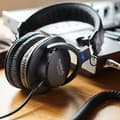 Miniatyrbillede 4 af 6: Roland RH-200 Studio-hovedtelefoner Over Ear Foldbare, drejelige ørekopper Sort (085430)