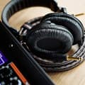 Miniatyrbillede 5 af 6: Roland RH-200 Studio-hovedtelefoner Over Ear Foldbare, drejelige ørekopper Sort (085430)