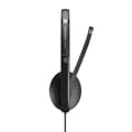Pikkukuva 3 / 5: EPOS I SENNHEISER ADAPT 165 USB II - kuulokkeet - on-ear - langallinen - USB, 3,5 mm pistoke - musta - optimoitu UC