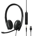 Pikkukuva 5 / 5: EPOS I SENNHEISER ADAPT 165 USB II - kuulokkeet - on-ear - langallinen - USB, 3,5 mm pistoke - musta - optimoitu UC