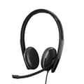Pikkukuva 1 / 5: EPOS I SENNHEISER ADAPT 165 USB II - kuulokkeet - on-ear - langallinen - USB, 3,5 mm pistoke - musta - optimoitu UC