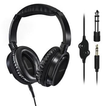 Thomson HED4508 HQ TV Over Ear hörlurar Svart