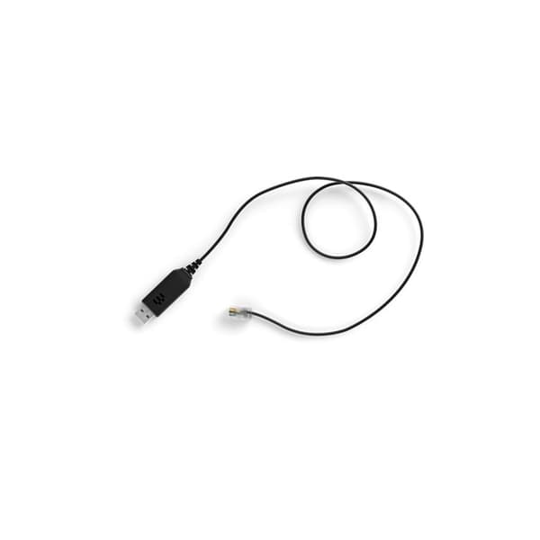 EPOS CEHS-CI 02 - Elektroninen koukkukytkinsovitin kuulokkeille, VoIP-puhelin - AudioCodes 450:lle, IMPACT D 10:lle, IMPACT DW Office USB, Office USB