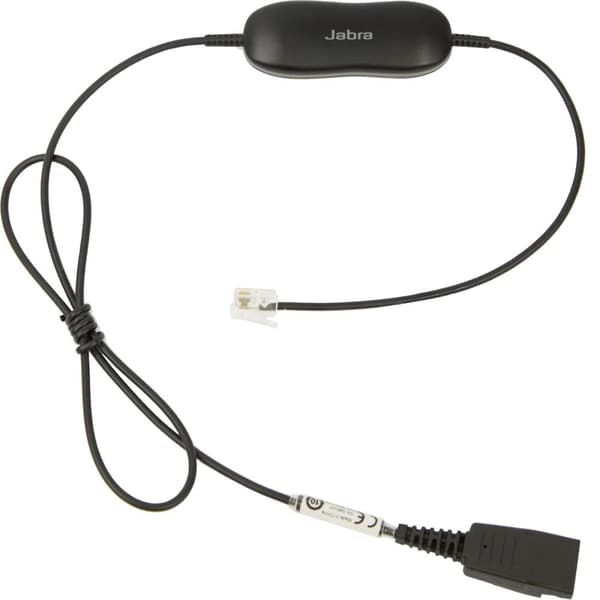 GN Jabra Jabra GN1216 - Kuulokkeiden kaapeli - RJ-9 (M) - Pikakatkaisu (M) - Avaya one-X Deskphone Edition 96XX, Jabra GN 2000, GN2000, BIZ 2400, 2400