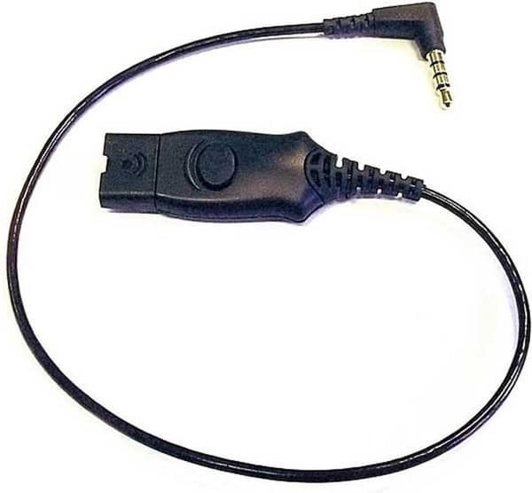 Plantronics MO300 Puhelinkuulokkeen kaapeli Musta