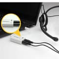 Pikkukuva 5 / 5: StarTech White Headset Adapter kuulokkeille erillisillä kuuloke-/mikrofoniliittimillä - 3,5 mm 4-asentoinen 2x 3-asentoinen 3,5 mm M/F