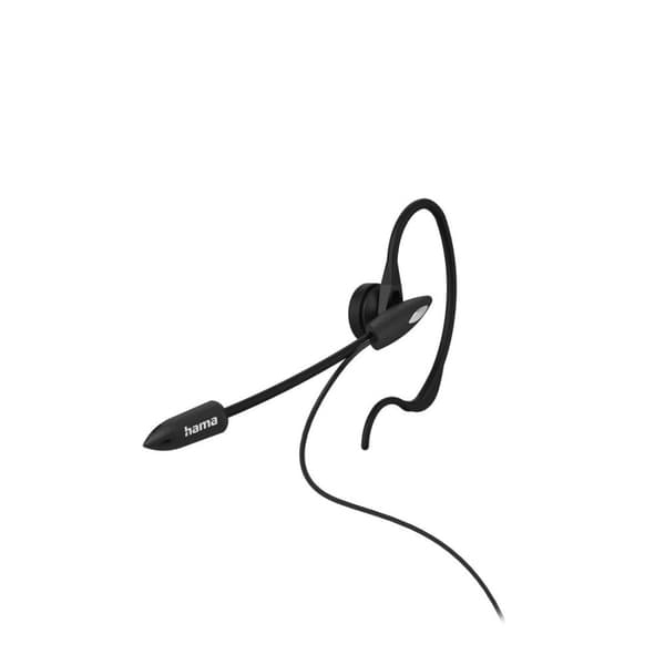 Hama in-ear headset telefon headset 2,5 mm jack med sladd in-ear svart