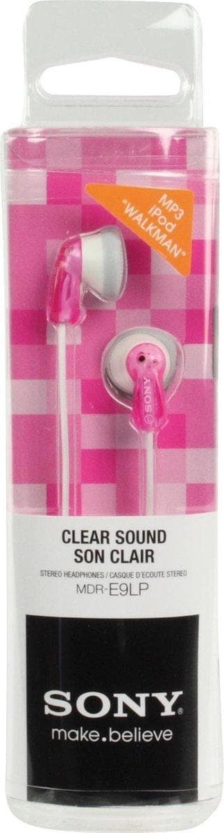 Sony MDR-E9LP - In-ear-öronsnäckor - Rosa