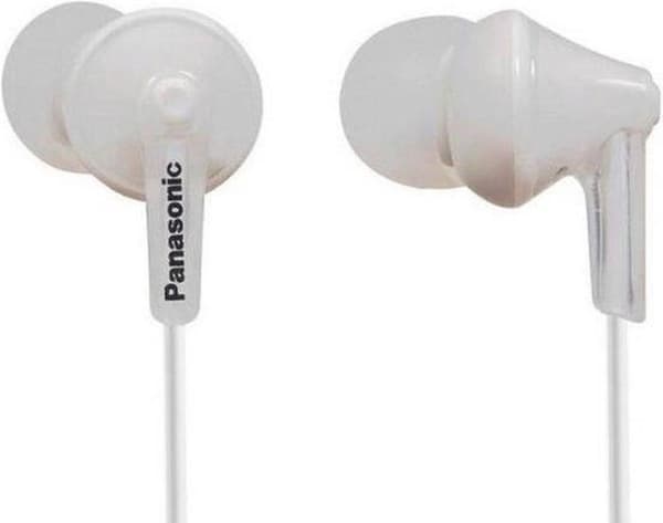 Panasonic RP-HJE125 - In-ear hörlurar - Vit