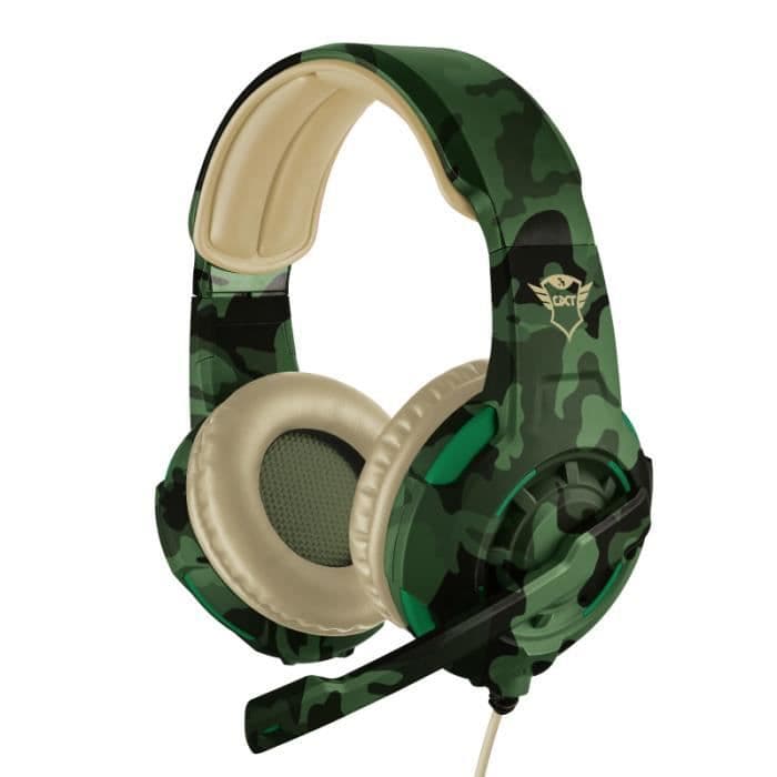 Trust Gaming GXT 310C Radius Microphone Headset för konsoler och PC Camo Jungle