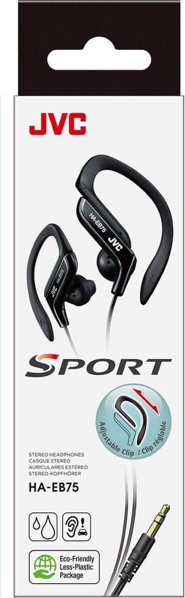 JVC HA-EB75 kuulokkeet mustat