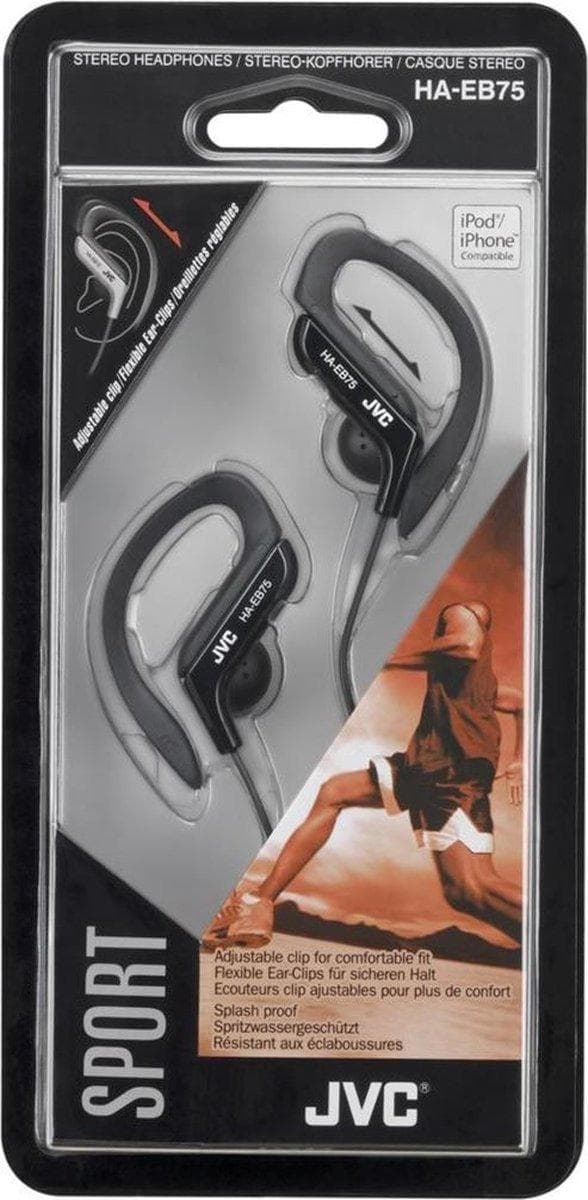 JVC HA-EB75 kuulokkeet mustat