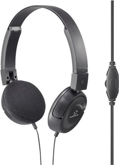 RF-HS-130 on korvakuulokkeet langallinen stereo-musta sanka (RF-5152722)