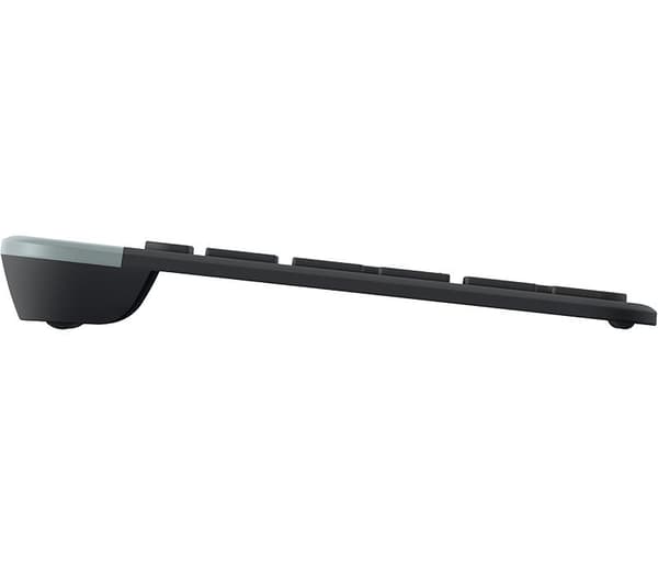 Logitech Slim Wireless Combo MK470 - Tastatur og mus sæt - trådløs - 2,4 GHz - QWERTY - GB - Grafit
