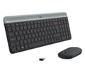 Miniatyrbillede 2 af 6: Logitech Slim Wireless Combo MK470 - Tastatur og mus sæt - trådløs - 2,4 GHz - QWERTY - GB - Grafit