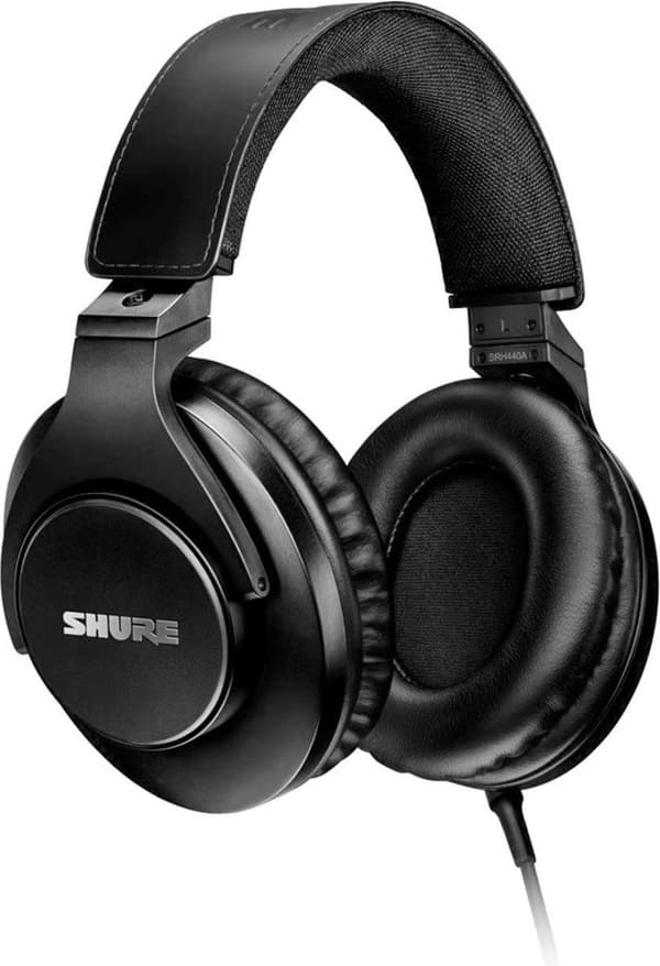 Shure SRH440A-EFS Hovedtelefoner Kabelført Sort
