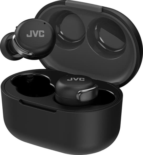 JVC HA-A30T-B - Kompakte, stilfulde ægte trådløse øretelefoner med støjreduktion - Sort