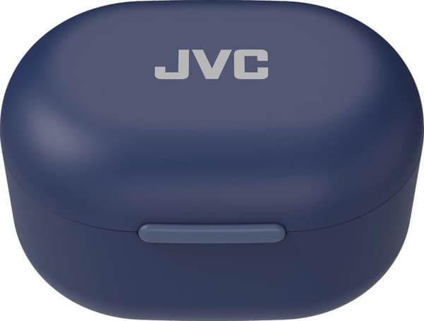 JVC HA-A30T-A - Kompakte, stilfulde ægte trådløse øretelefoner med støjreduktion - blå