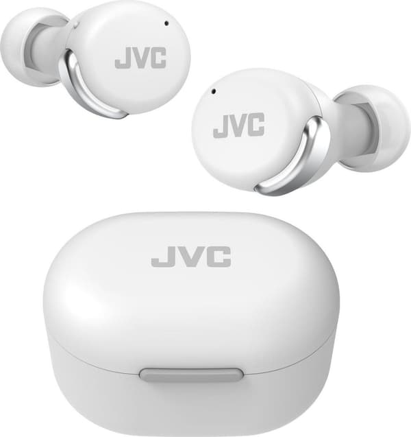 JVC HA-A30T-W - Kompaktit, tyylikkäät True Wireless -nappikuulokkeet melunvaimennuksella - valkoinen