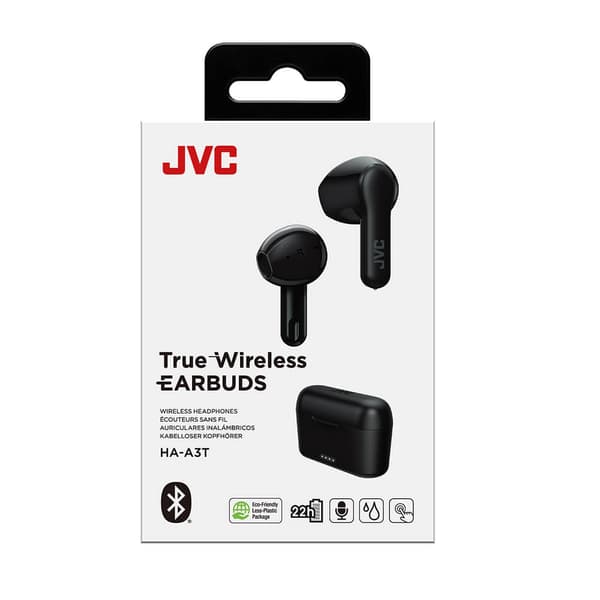 JVC Hörlur In-Ear True Wireless HA-A3T Svart