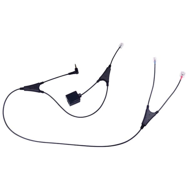 GN Jabra Jabra LINK 14201-37 - Electronic Hook-Switch Adapter - for Alcatel-Lucent 8019s DeskPhone, Premium DeskPhones 8029s, 8039s (14201-37)
