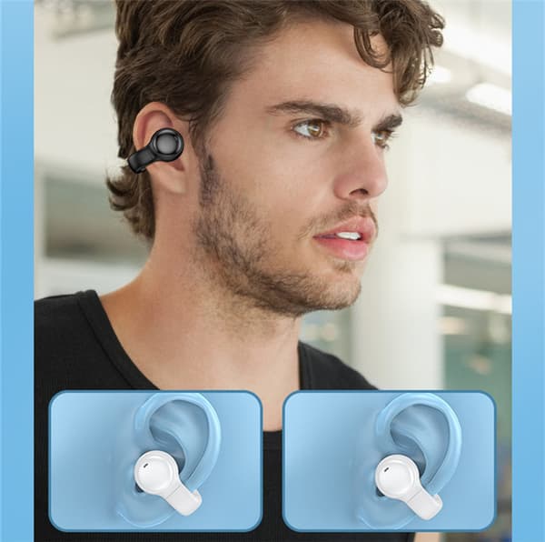 INF Korvattomat kuulokkeet Bluetooth 5.2 Valkoinen